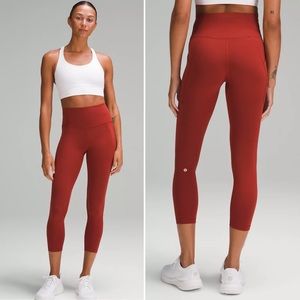 lululemon athletica Red Leggings